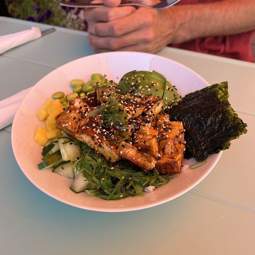 Tofu Poke Bowl  at Avo and Co. Thorold in Thorold