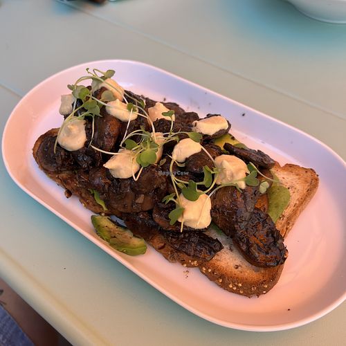 Mushroom Toasty  at Avo and Co. Thorold in Thorold