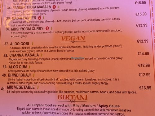  at Spire Spice - Indian & Nepalese Cuisine in Dublin