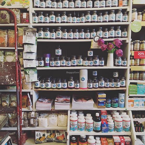 vitamins at Good Food in Edinburgh