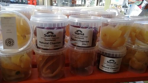 nice fruits at Good Food in Edinburgh