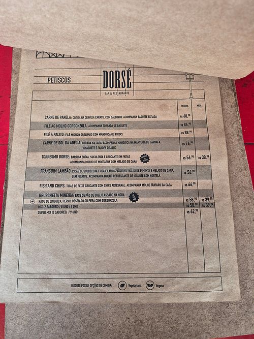 ..... at Dorsé in Belo Horizonte