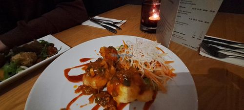 Cauliflower wings at Red Onion in Glasgow