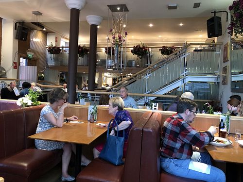 Red Onion interior at Red Onion in Glasgow