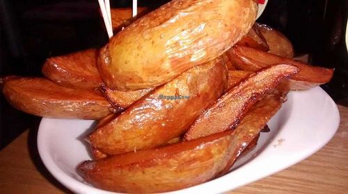 Potato wedges at La Favorita - Leith in Edinburgh