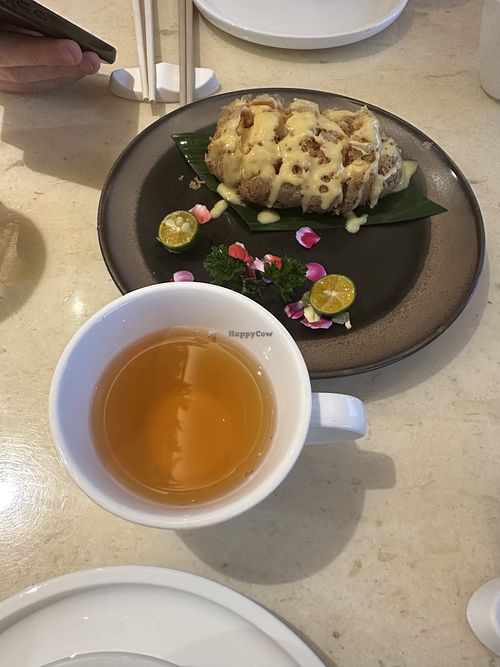  Taro cutlet - signature dish  at Wosan Yauso 禾山有素·素宴 in Shenzhen