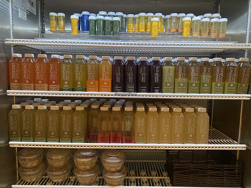 Wellness shots and juices   at JuiceFarm - The Venetian in Las Vegas