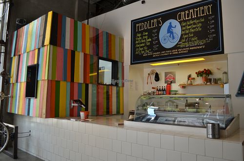 The shop at Peddler's Creamery in Los Angeles