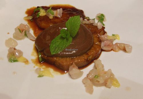 Vegan puddings!!!  :) at La Margherita Restaurant in Rugby