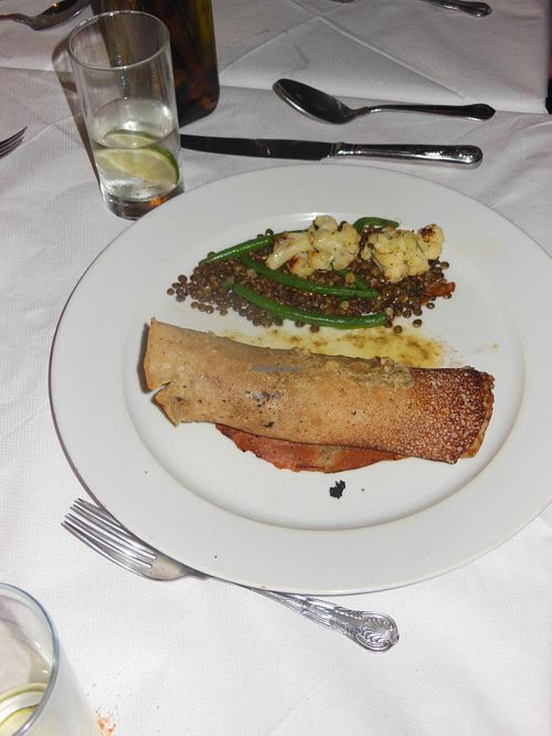 Another of the many fabulous vegan dishes when dining at La Margherita Restaurant, Rugby. at La Margherita Restaurant in Rugby