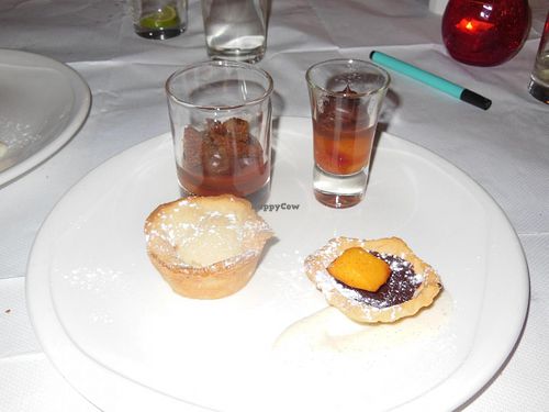 More vegan puddings!!!  :) at La Margherita Restaurant in Rugby