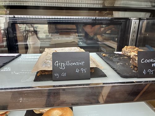 The only vegan option on Monday 7 Sept 2026  at Cove Coffee in Wareham