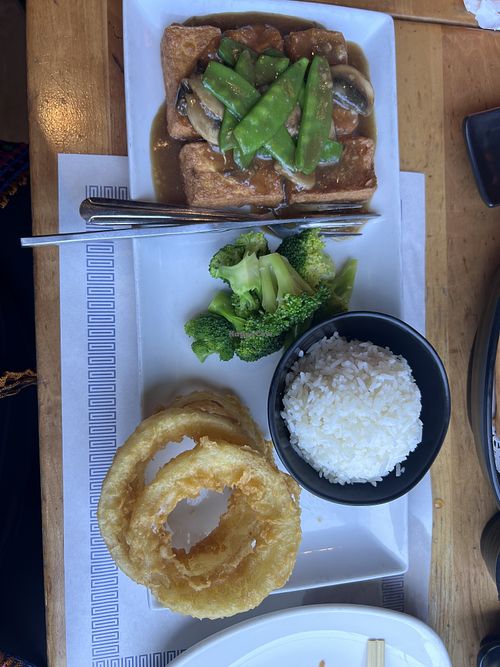 Tofu Steak  at Hot Woks Cool Sushi in Chicago