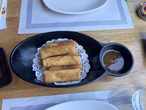 Vegetable Spring Rolls  at Hot Woks Cool Sushi in Chicago