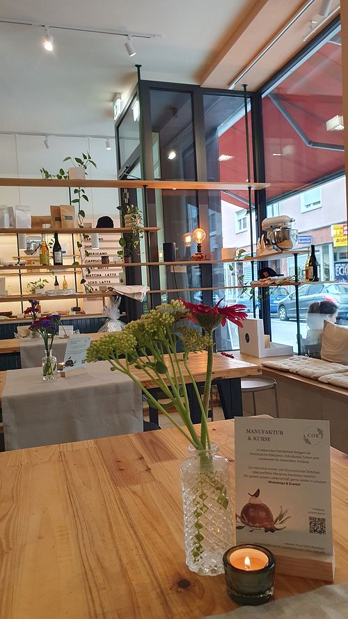 Interior at Pâtisserie CØR in Mannheim