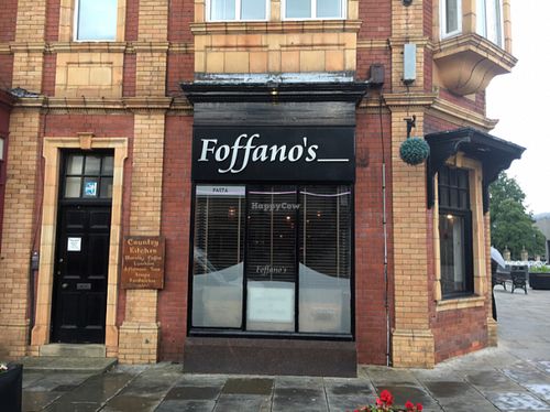 Outside at Foffano's in Darlington