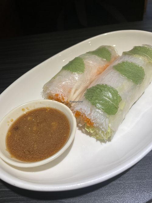 Spring rolls   at Evergreen Thai Kitchen & Bar  in Toronto