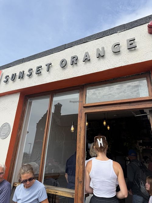 Entrance in tramore   at Sunset Orange in Tramore