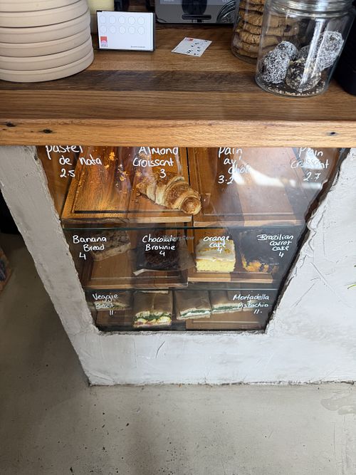 Breads and cakes were vegan, along with veggie beast sandwich and also oats   at Sunset Orange in Tramore