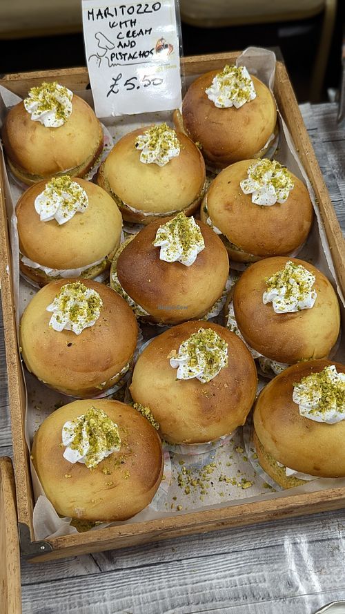 Maritozzi at Vegan Sweet Tooth in London