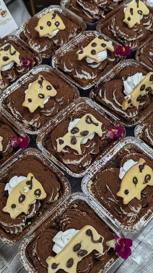 Vegan tiramisu  at Vegan Sweet Tooth in London