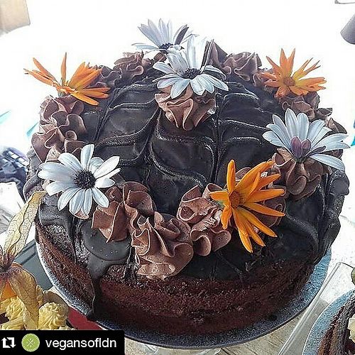 Vegan gluten free Triplo Chocolate at Vegan Sweet Tooth in London