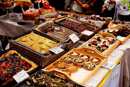 Vegan festival at Vegan Sweet Tooth in London