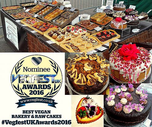 nominee @vegfestLondon at Vegan Sweet Tooth in London