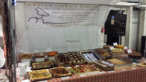 Vegan stall @chatsworth market every sunday from 11am to 4pm at Vegan Sweet Tooth in London
