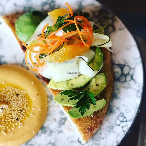 avo toast at GOTT in Vestmannaeyjar
