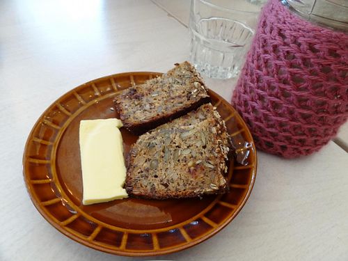 Amazingly good homebaked bread! at GOTT in Vestmannaeyjar