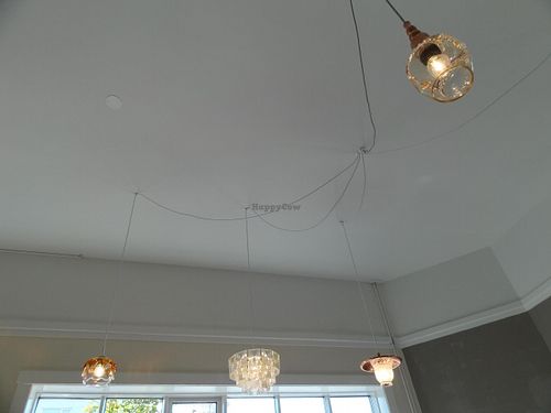 lovely lamps at GOTT in Vestmannaeyjar