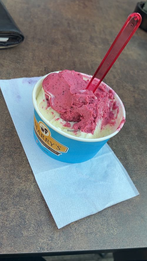 Veganes Eis, weiße schoko  at Harry's Gelato and Coffee Shop  in Primorje-gorski Kotar