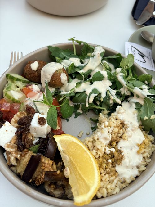 Falafel bowl  at Čiz Pliz in Korcula
