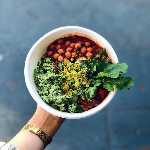 health bowl  at Mercado Verde - Jaime Zudanes in Montevideo