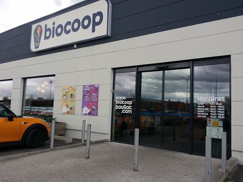 Entrance at Biocoop Bouliac in Floirac