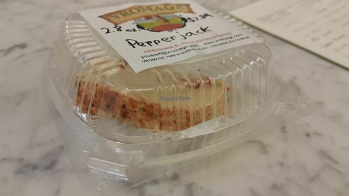 Pepper Jack at Vromage Dairy-Free Cheese Shop in West Hollywood