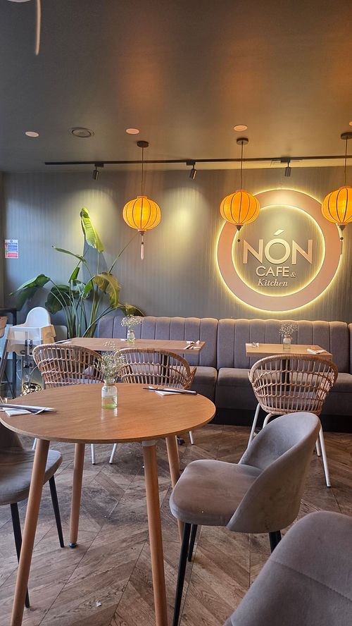 Inside seating view at Nón Cafe & kitchen  in Windsor