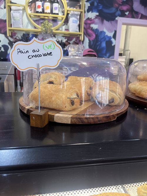 Vegan pain au chocolate  at Vaarista in Wellingborough