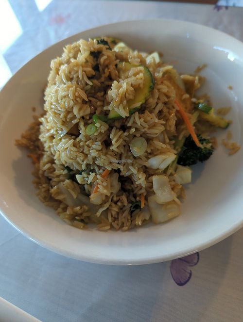 Tofu fried rice at Mee Thai Restaurant in Orlando