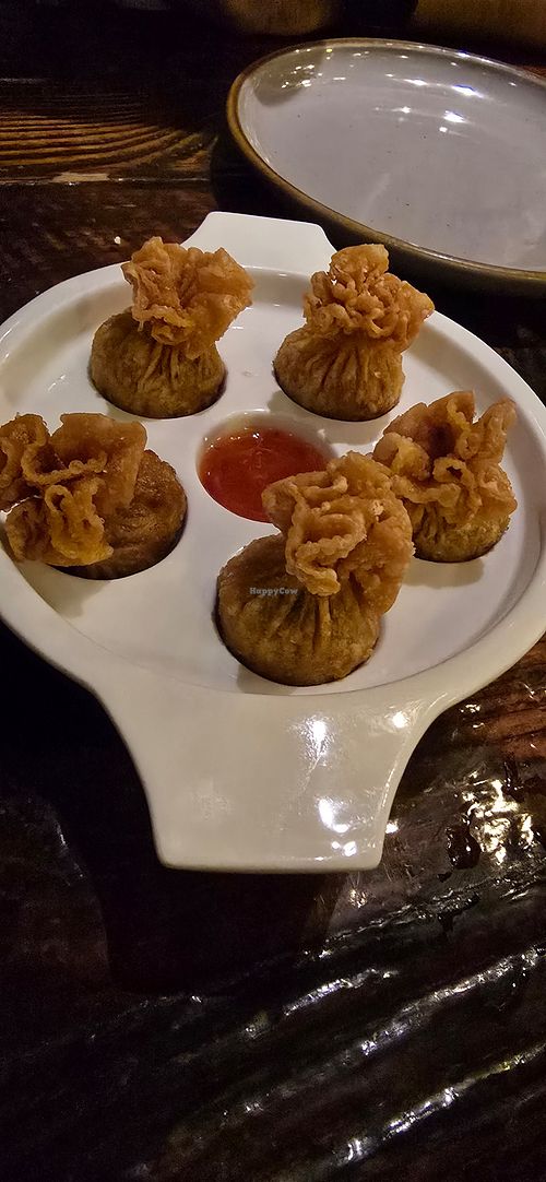 Taro dumplings at Thai Villa - New York in New York City