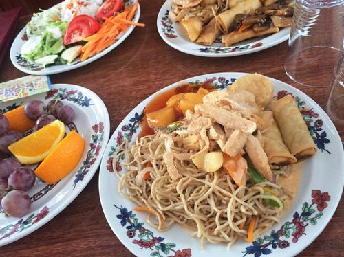 Chinese (V) food at Vegegården in Malmo