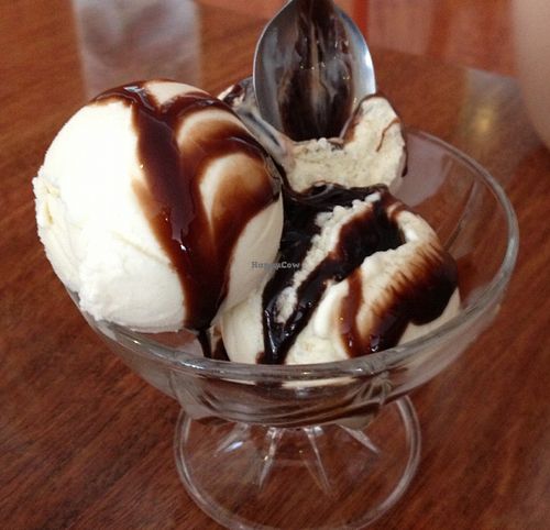 Soy Ice Cream

Really delicious! at Vegegården in Malmo