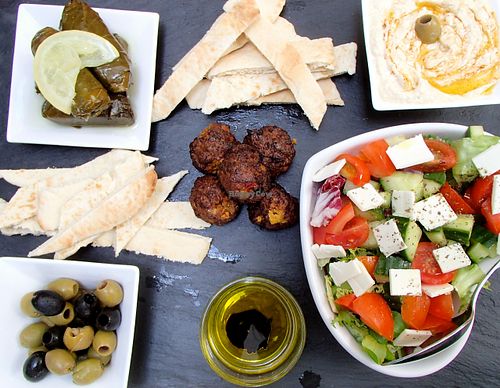 Mediterranean Platter to share at The Old Hardware Shop in Liverpool