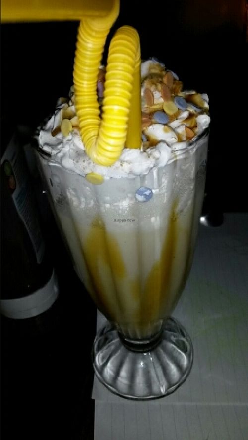 Vegan nana milkshake XD at The Old Hardware Shop in Liverpool