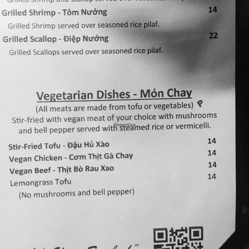 many vegetarian and vegan dishes to choose from including the pad thai from entrees section at VietRiver Restaurant in Titusville
