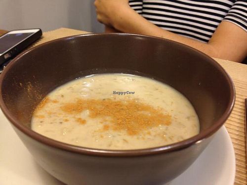 rice milk at Km.0 in San Sebastian