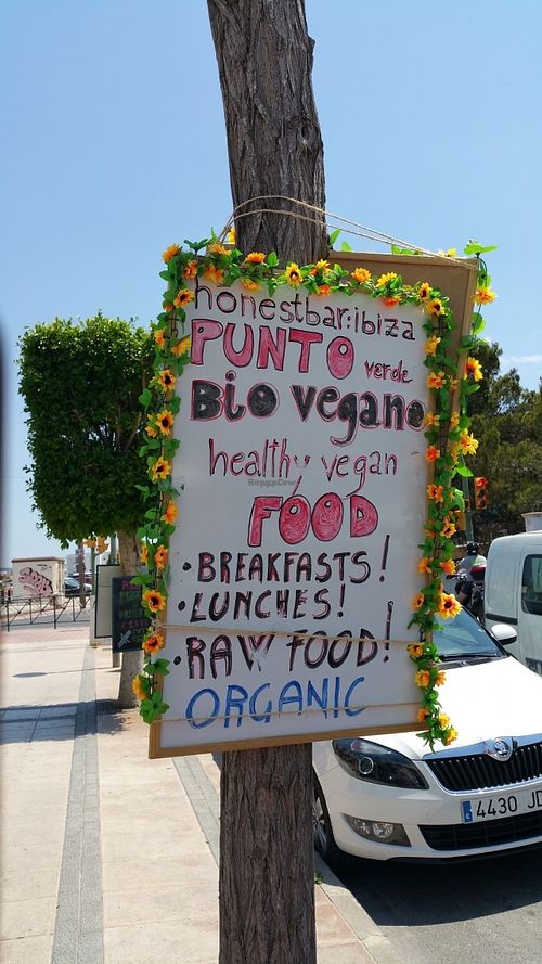 Insegna  at HōnestBar:Ibiza  in Ibiza