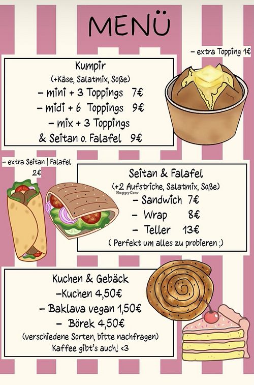 Current menu   at Sel's Kitchen  in Bayern
