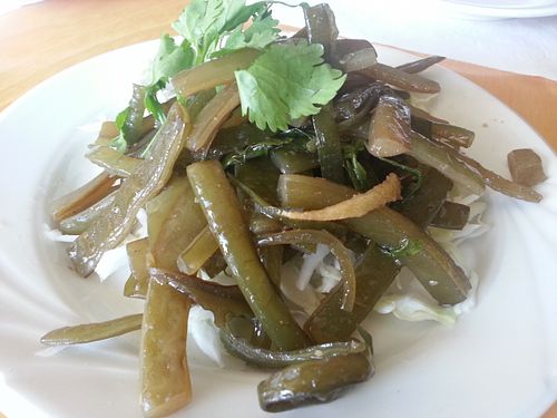 kelp appetizer at Bean Sprouts in Arcadia
